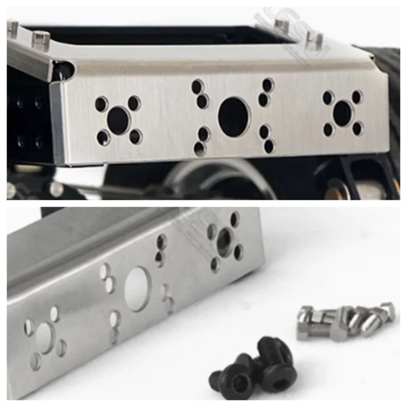 

1/14 Truck model tractor metal tailbeam retrofit L-1030-B M3 hole fitting LESU