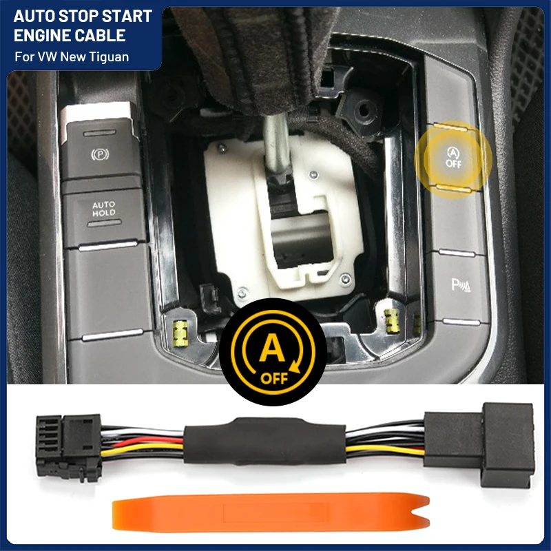 

For Volkswagen Car Automatic Stop Start Engine System Off Device Control Sensor Plug For VW New Tiguan