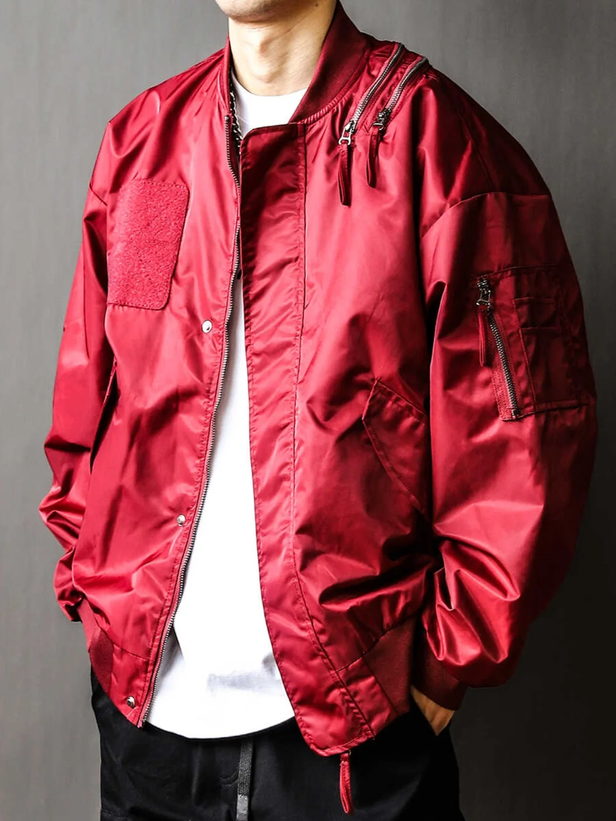 

Loose Men's Pilot Jaet 2024 Spring Classic Design Baseball Sle MA Casual Outerwear Youth Faion Resistant to Deformation