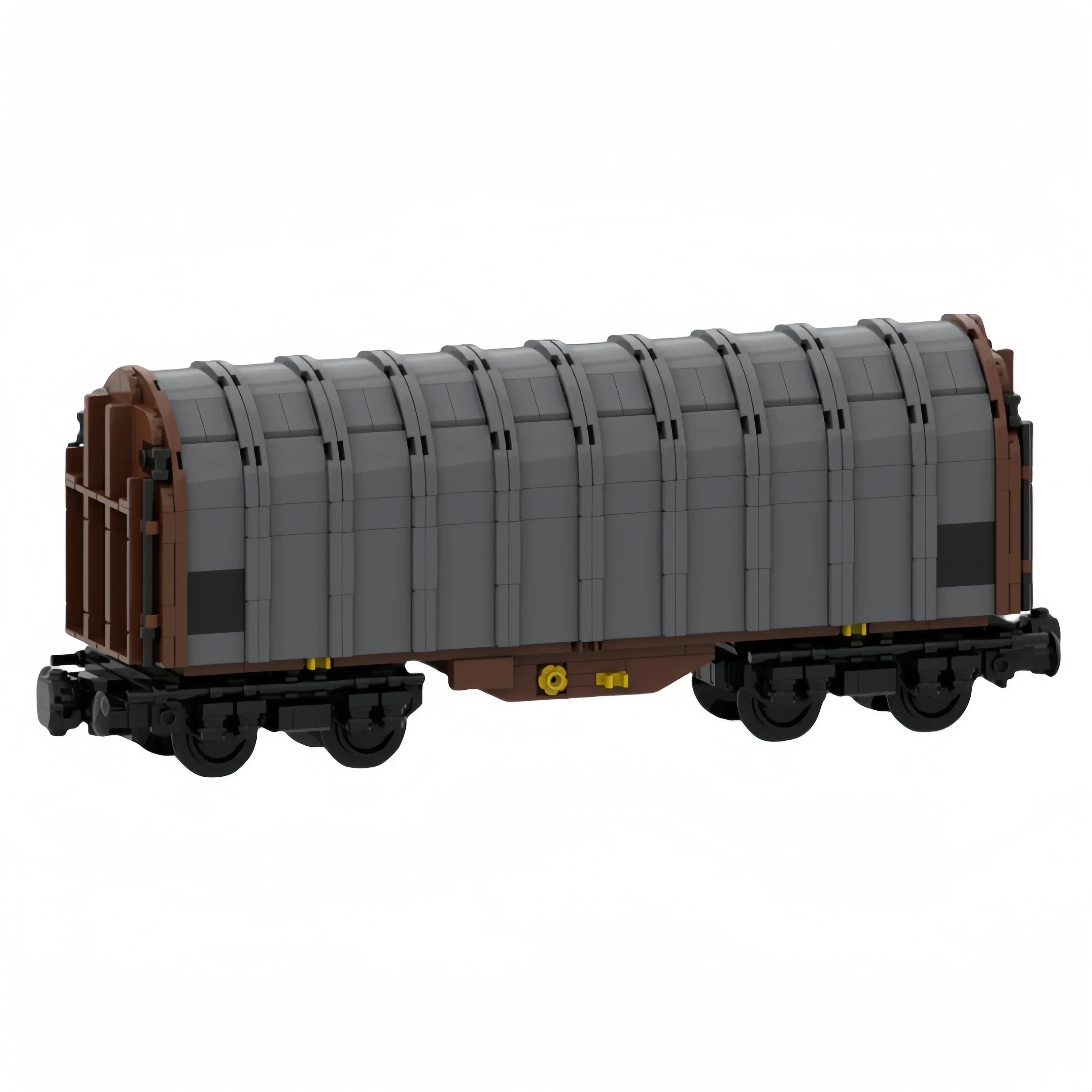 Modèle de voiture de ville MOC pour enfants, briques de construction, train Wagon coulissant TarLII, cadeaux technologiques modulaires, assemblage de vacances, jouets imbibés