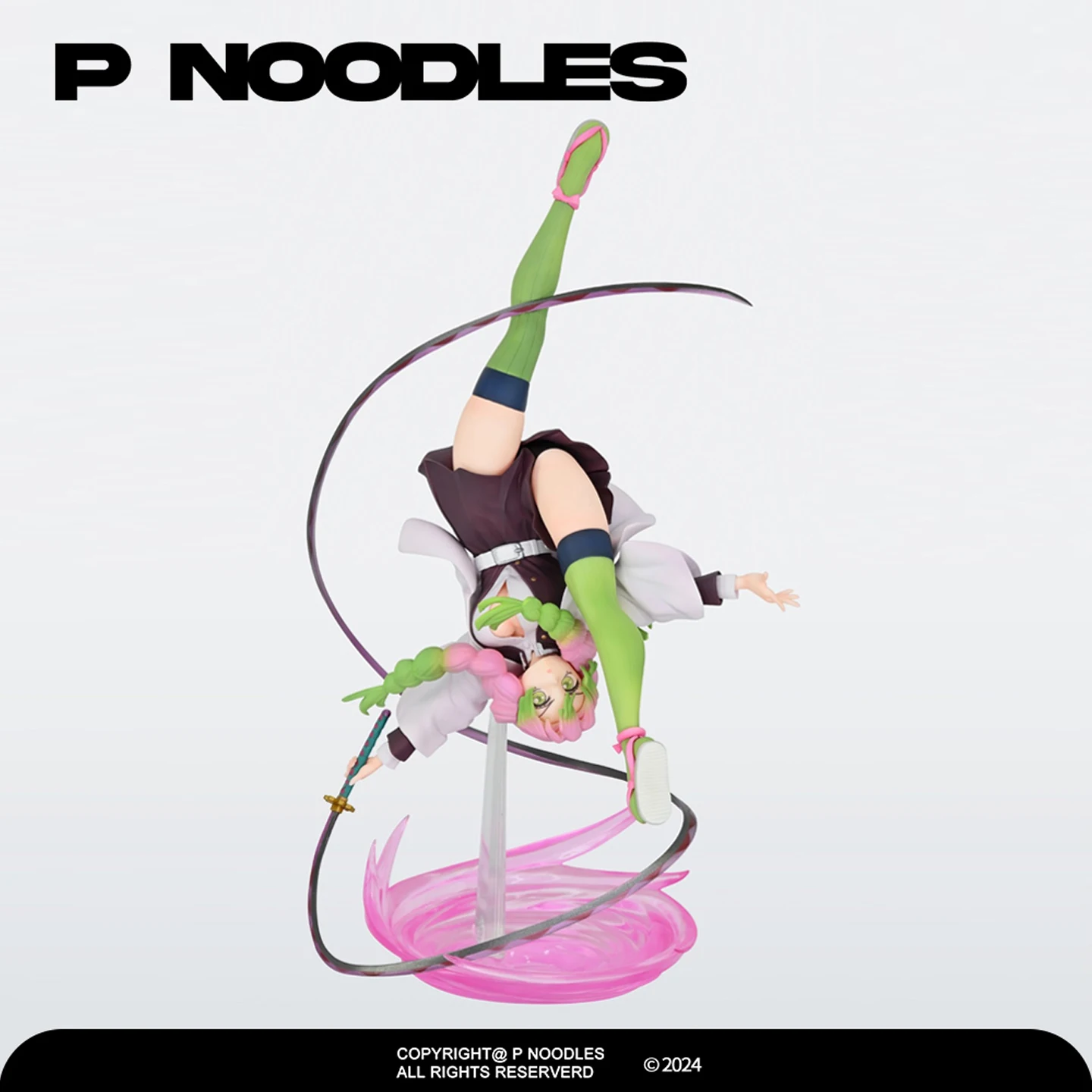 

Authentic Ghost Slayer Chronicles Handmade Figurine Collectible Gift Hoshizaki Kagura Statue Home Decor Craft