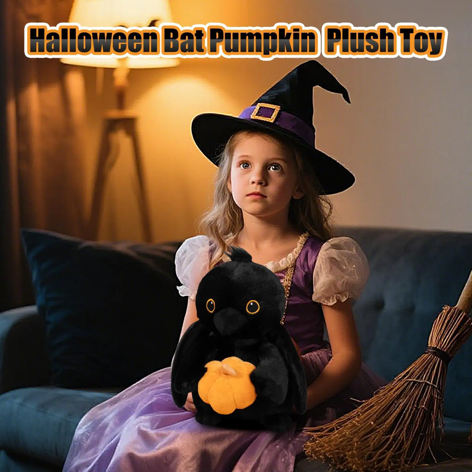 

Хэллоуин Ворон плюшевая игрушка обнимающаяся подушка Коллекционная мягкая кукла домашний декор для стула дома спальня гостиная