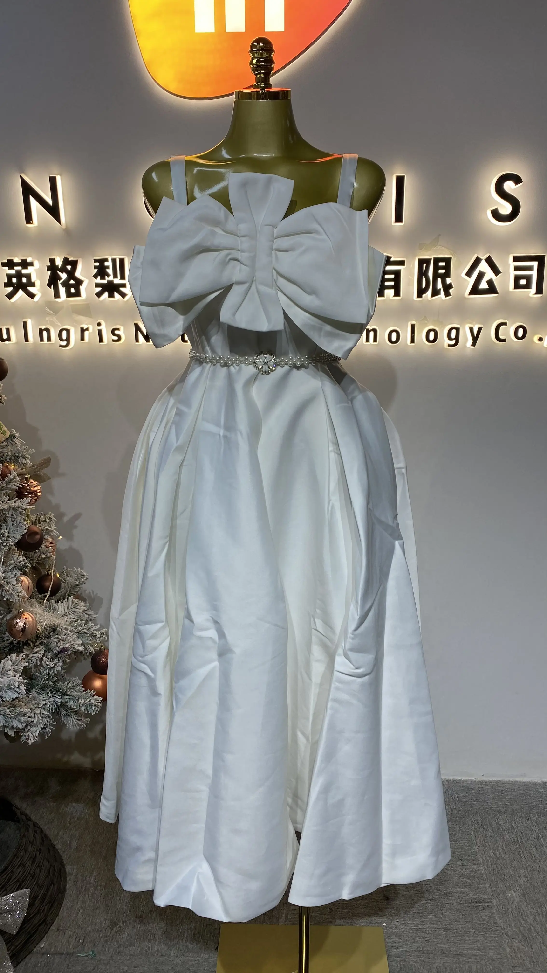 Party evening dress style sleeveless floral embellished luxury dress high-quality boutique women's clothing-GZXX273