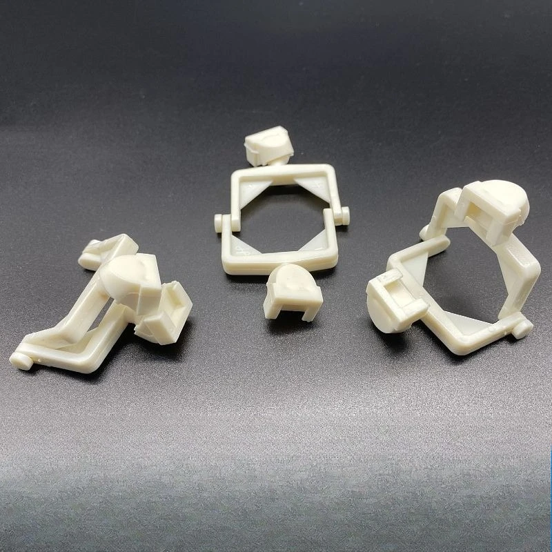 100Pcs Denture Processing Plant, Plastic Plate Type, Disposable Plastic Bite Frame s
