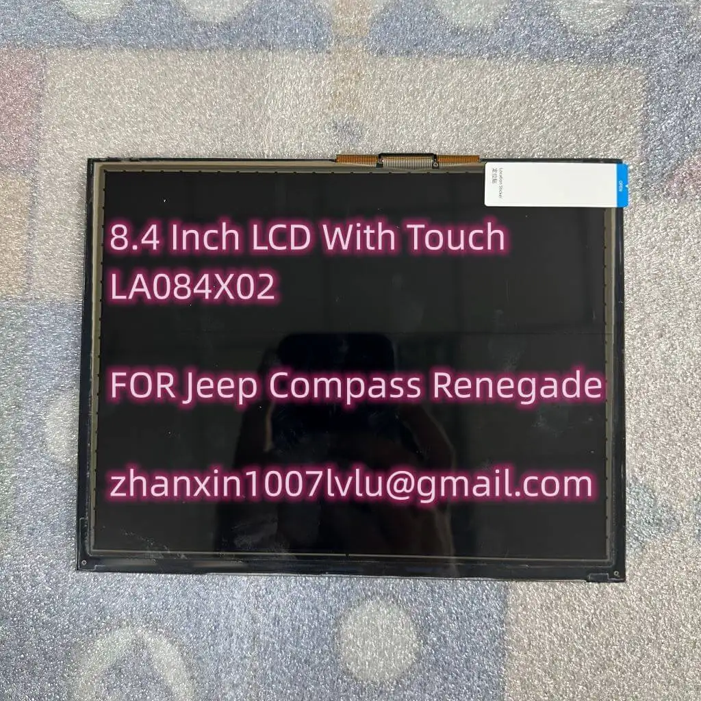 

LCD Display With Touch Screen 8.4 Inch 40 Pin LA084X02 SL01 For 2017-2021 JEEP Compass Renegade Car CD Audio Radio Navigation