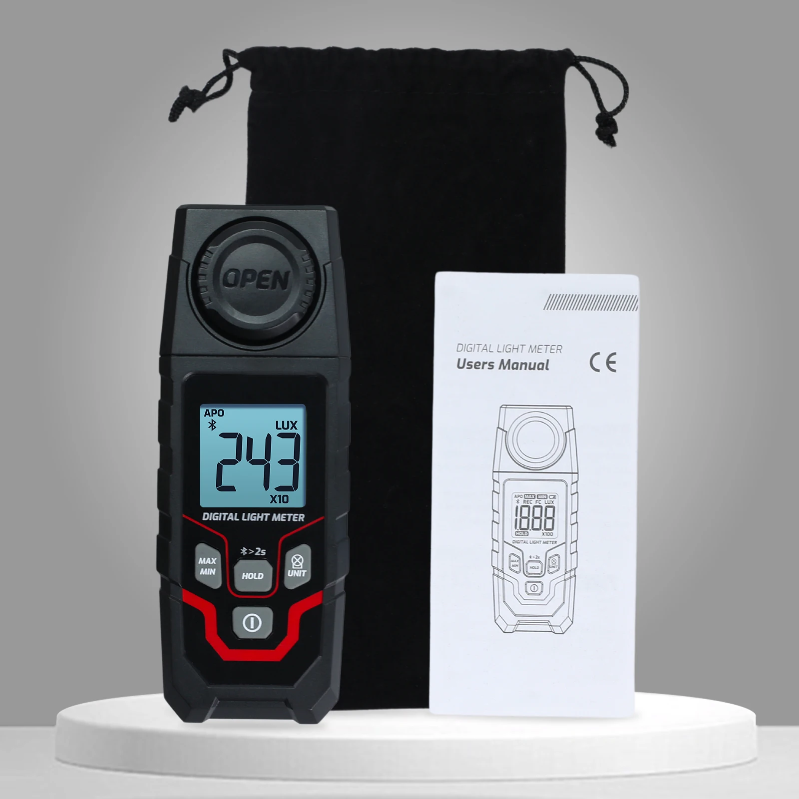 고품질 디지털 럭스 미터 블루투스 기능 탑재 10미터 - Lux Meter Digital Light 리뷰 및 가격
