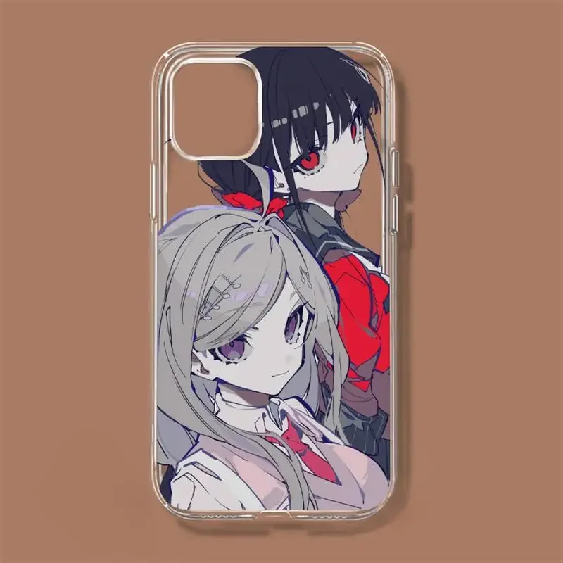 Danganronpa Phone Case For iPhone 11 12 Mini 13 14 Pro XS Max X 8 7 6s Plus 5 SE XR Transparent Shell