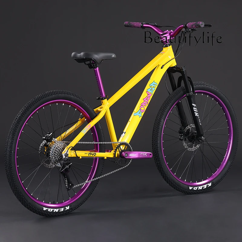 

New earth slope scooter fried street 120 ring aluminum alloy mountain off-road transmission teen student