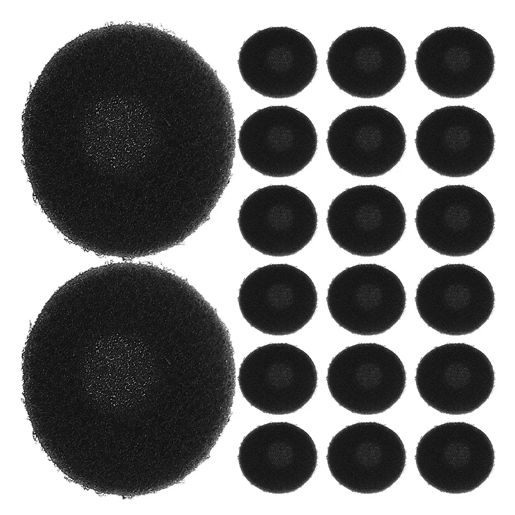 

100Pcs Replacement Earbud Cushions Soft Sponge Pads Round Comfortable Fit for Various Earbuds Long-Lasting Earbud Pad Covers