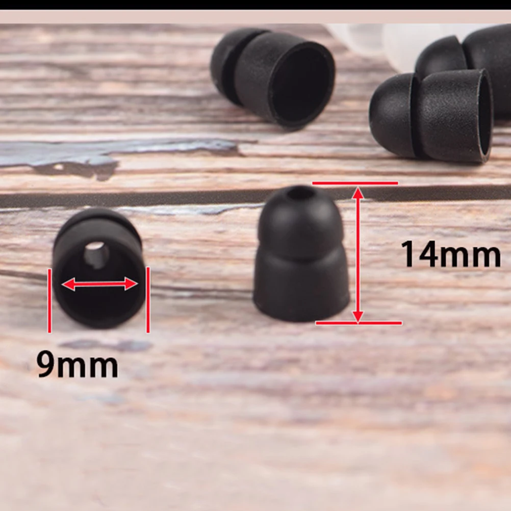 

50pcs Caps Earphone Silicone Covers Comfortable Fit Headphone Case Wireless Earbuds Accessories Gifts Hunting Gear