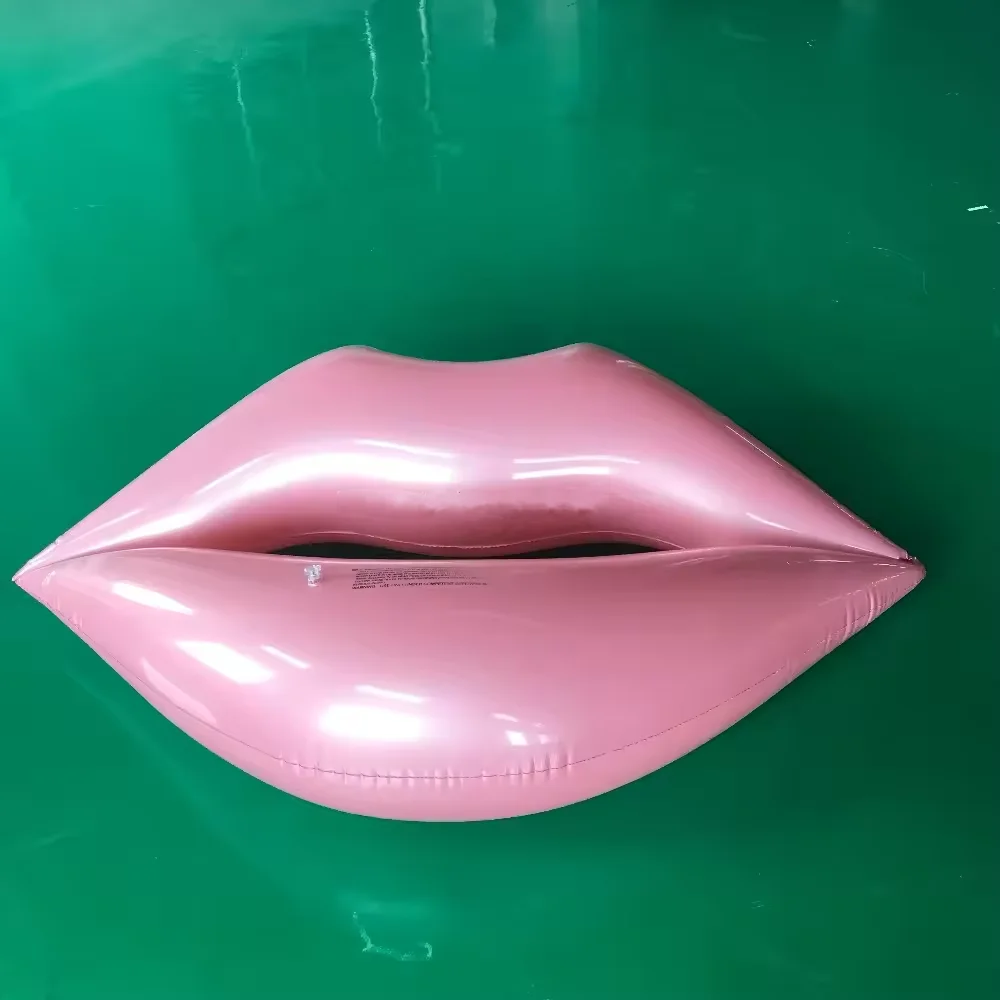 New Design PVC Pool Toy Ring Inflatable Lip Pool Float For Sale