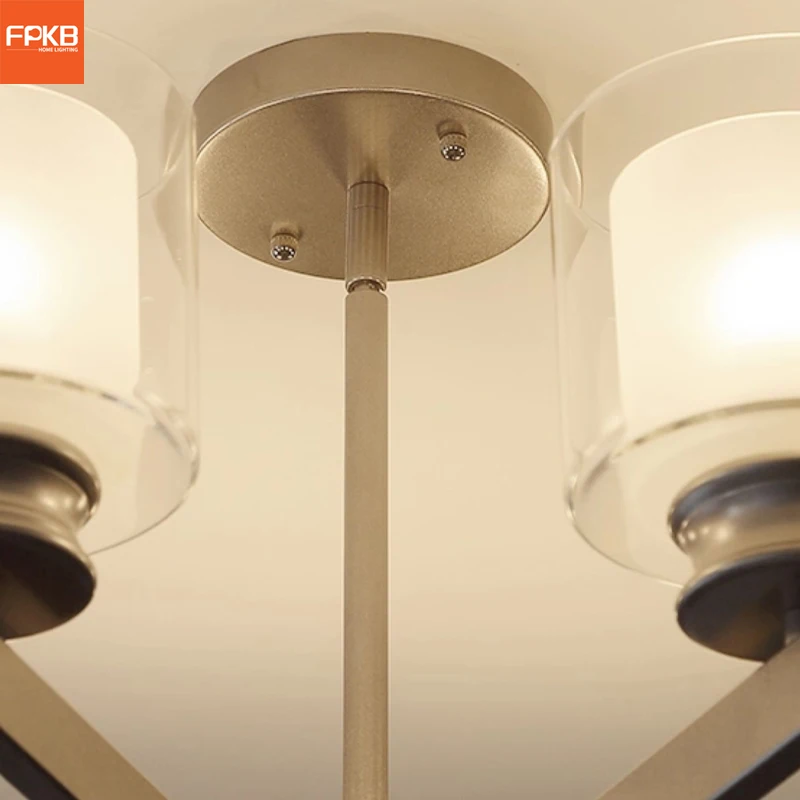 مصباح غرفة المعيشة، جو بسيط وحديث، مصباح أمامي لغرفة المعيشة، مصباح جديد فاخر لغرفة المعيشة، ثريا لغرفة النوم وغرفة الطعام #3