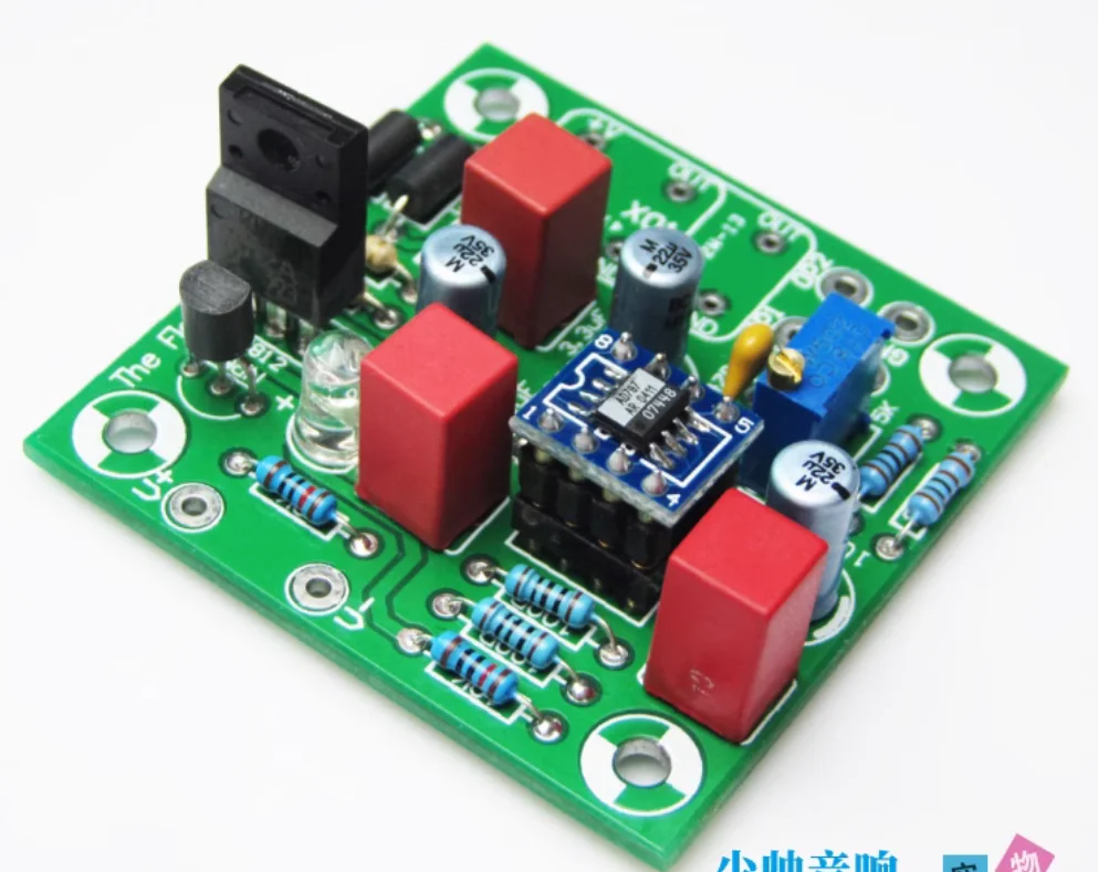 저잡음 수정 발진기 전원 PCB 전원 공급 장치 보드