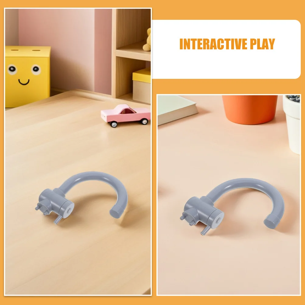 4 stuks spelen aanrecht kraan kinderen fantasiespel plastic simulatie realistisch ontwerp rollenspel binnen buiten set