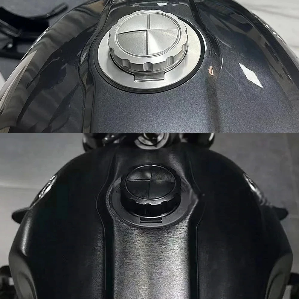 

Motorcycle CNC Fuel Tank Cap Cover Guard Protector Accessories For BMW R NINET Pure RNINET Racer R nineT Scramble Urban G/S R9T