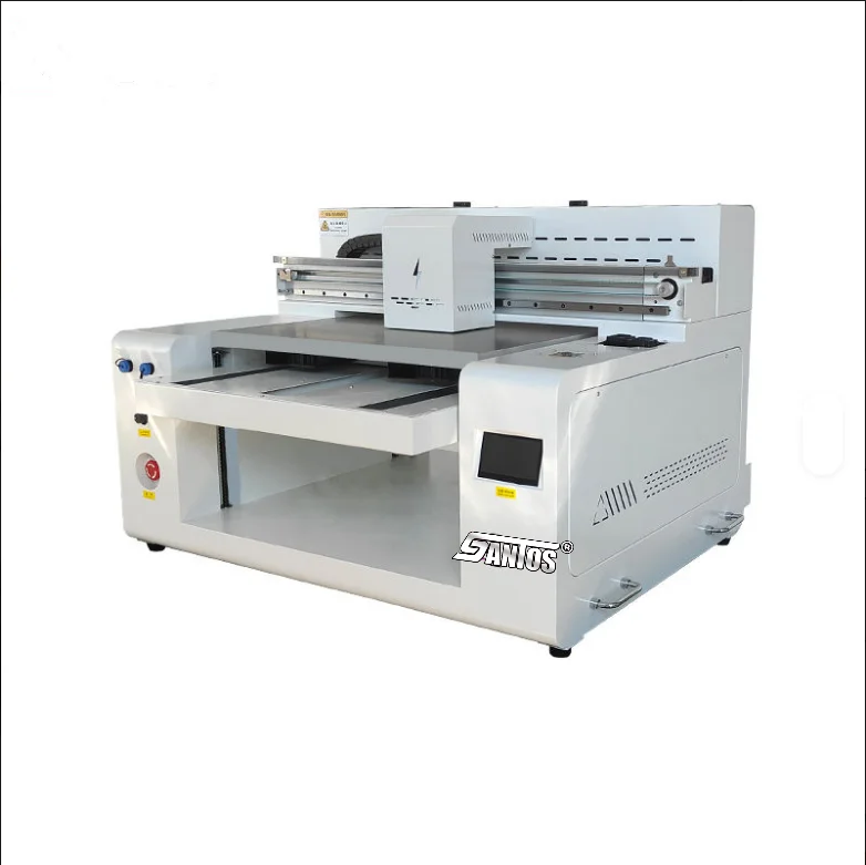 

60*50cm UV DTF Printer With Laminator Roll and Flat Integrated Three in One Multifunctional UV Printer A2 size CMYK+W+Varnish