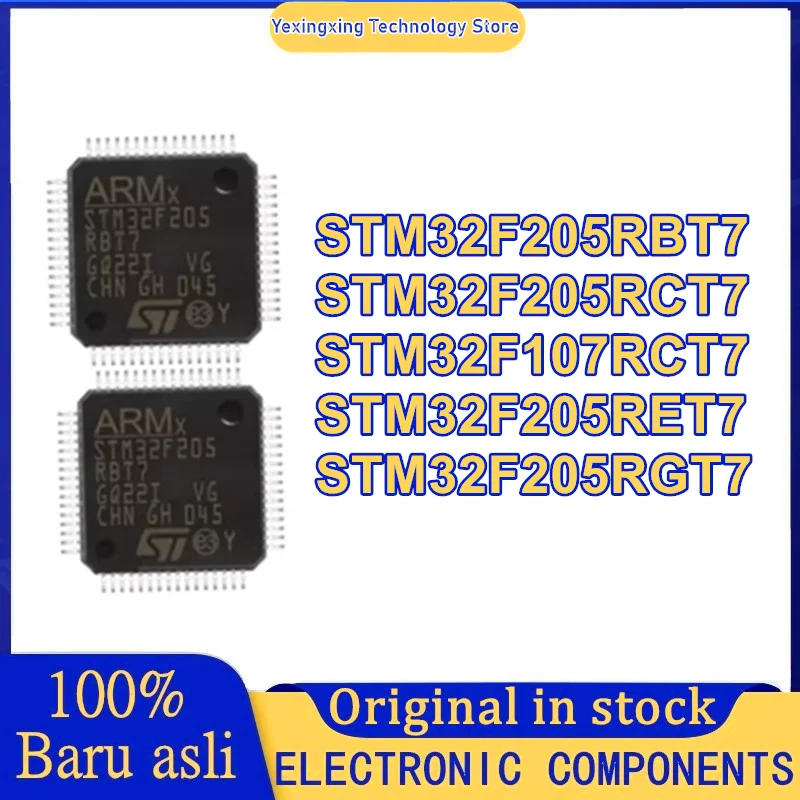 

STM32F107RCT7 STM32F205RBT7 STM32F205RCT7 STM32F205RET7 STM32F205RGT7 STM32F107 STM32F205 STM32F STM32 STM IC MCU Чип LQFP-64