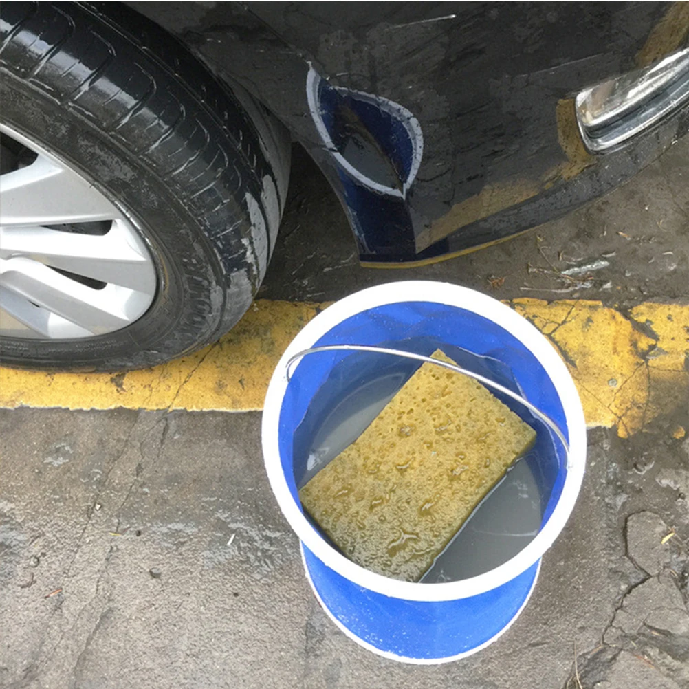 

9L Portable Folding Bucket Outdoor Water Storage Basin Camp Hiking Fishing Picnic Travel Lightweight Non Polluting Compact