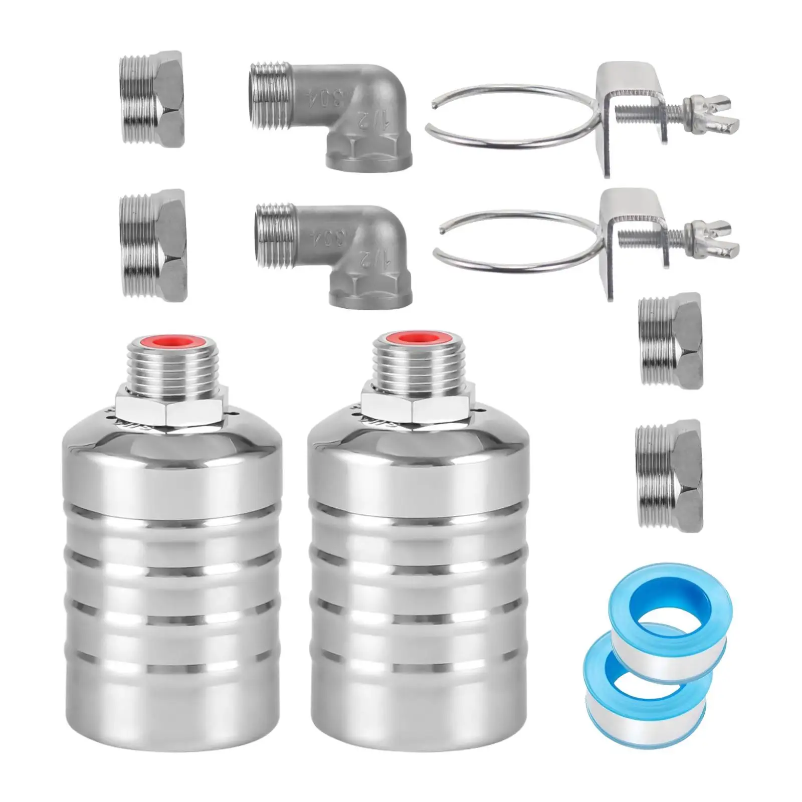 Water Float Valves Automatic Water Level Controllers for Kitchen Pond Garden