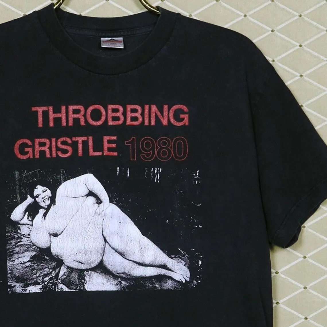 Throbbing Gristle t-shirt Psychic TV vintage rare tee shirt Coil Chris & Cosey PTV3 Skinny Puppy Whitehouse SPK Ministry Current