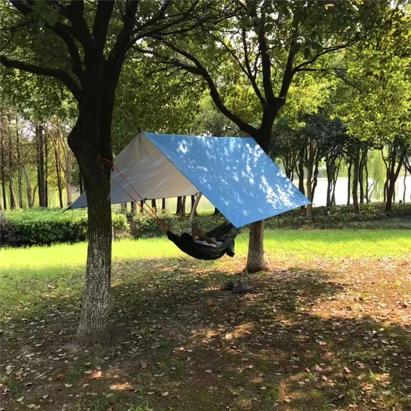 High Quality MCETO Outdoor Camping Tarp 3X3 Meter Waterproof Durable Hiking Adventure Shelter Hot Selling