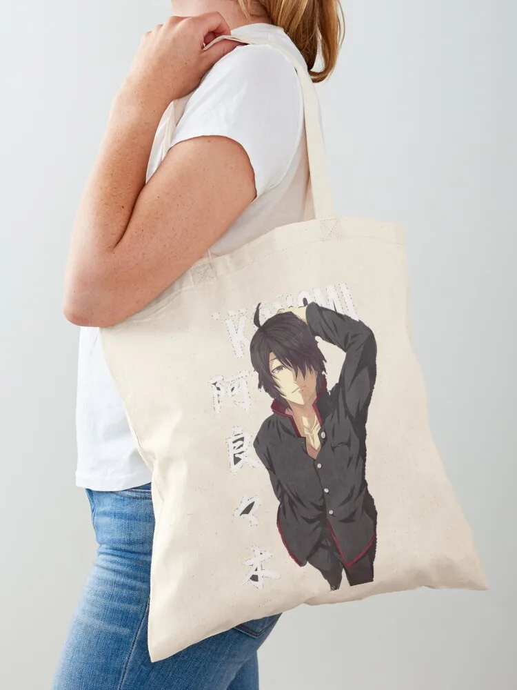 

Araragi koyomi Tote Bag Custom bag Handbags women reusable shopping bag shopping