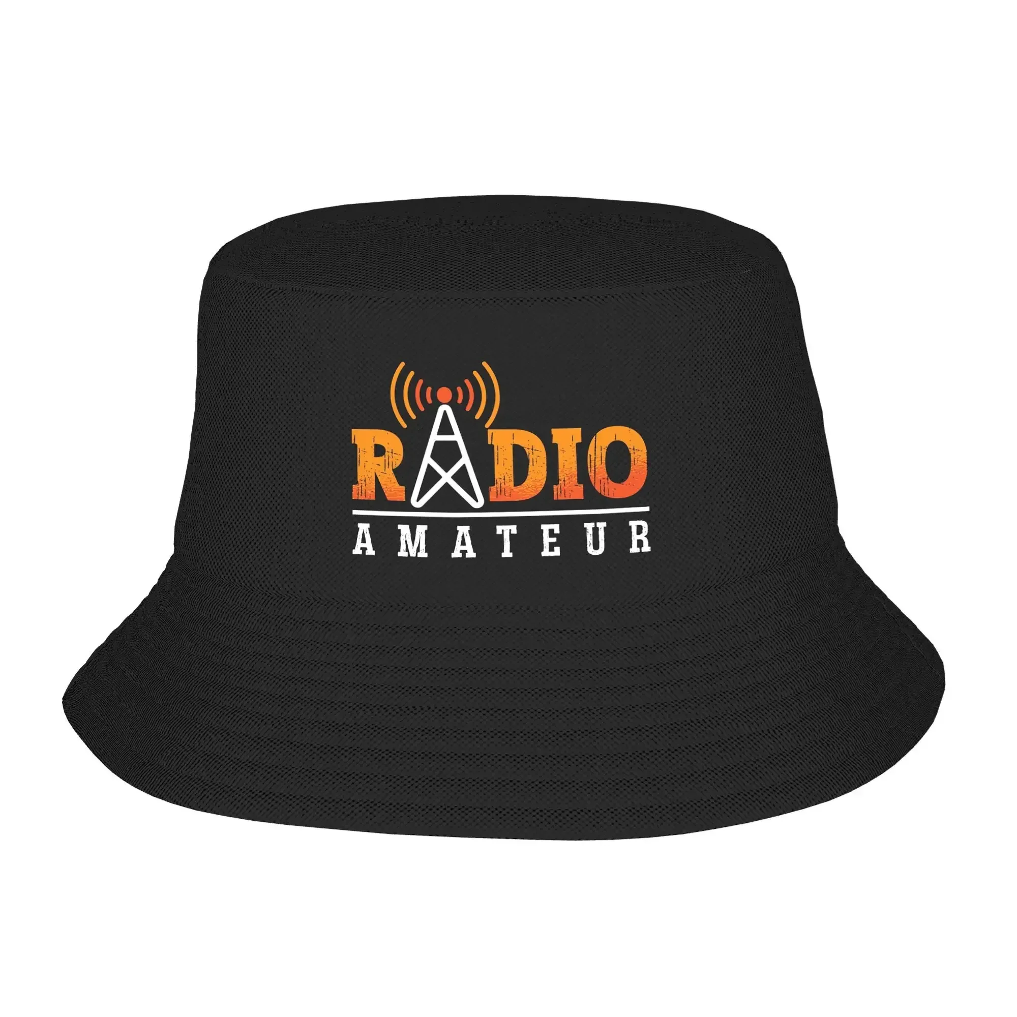 2026 Ham Radio Operator Bucket Hat Summer  Trendy Fisherman Hats For Men Women Personality Vacation Caps Outdoor Custom Visor