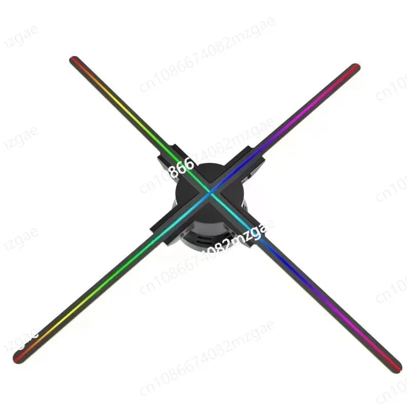 

100CM large size 3D holographic advertising machine fan screen high definition version