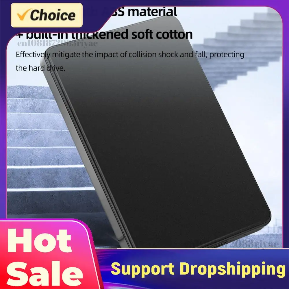 

Type-C USB3.1 SATA Mobile HDD Box Transfer Speed 6Gbps External Solid State Drive Case 6TB for Windows/ Os /Linux System