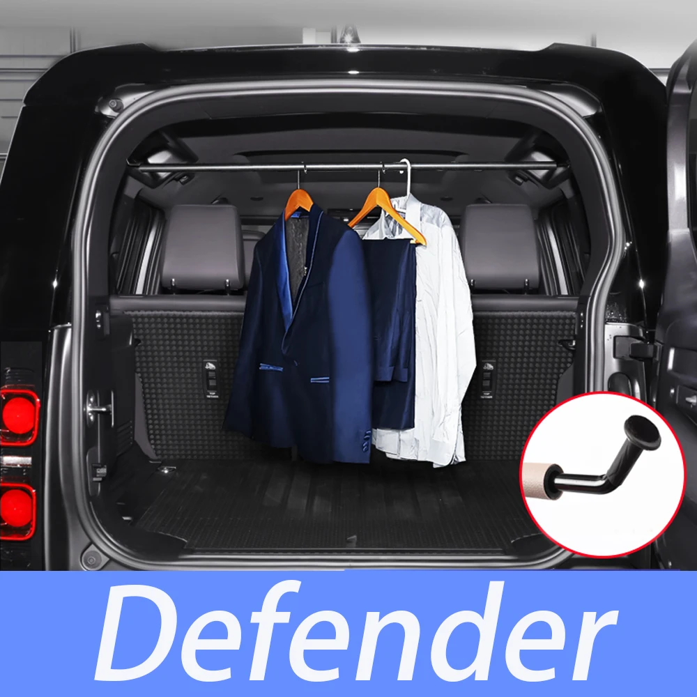 

For Defender Interior Accessories 90 110 Trunk Special Clothes Hanger Rod Clothes Hanger