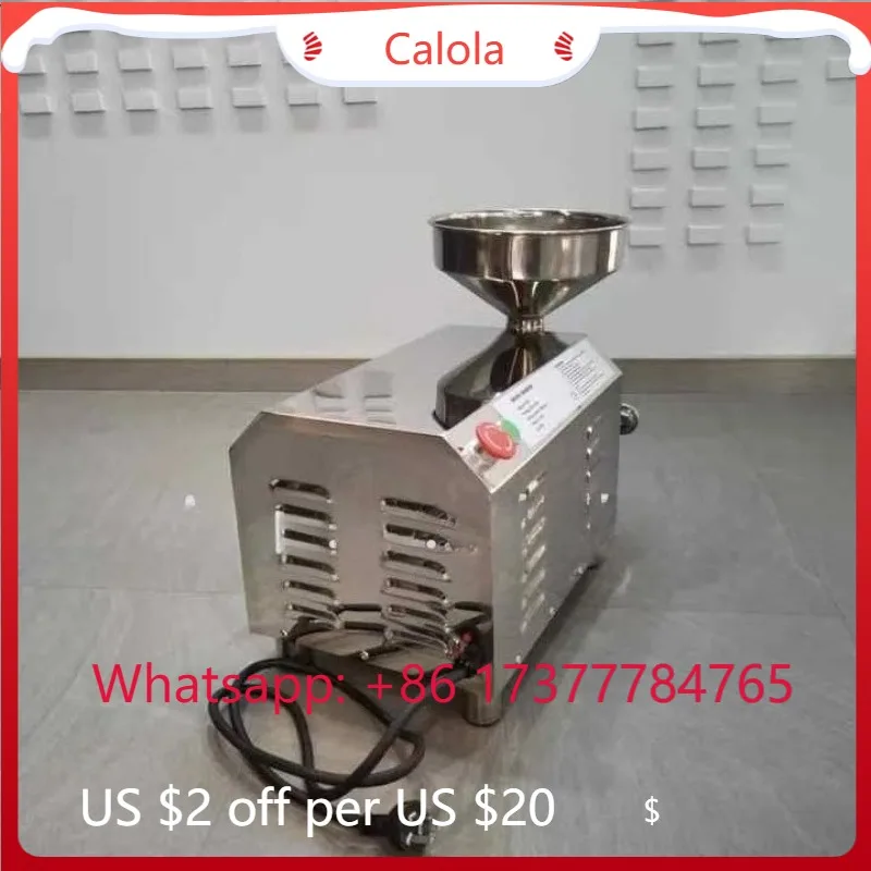 Stainless Steel Industrial Pulverizer Wheat Sesame Cocoa Bean Spice Grinding Mill