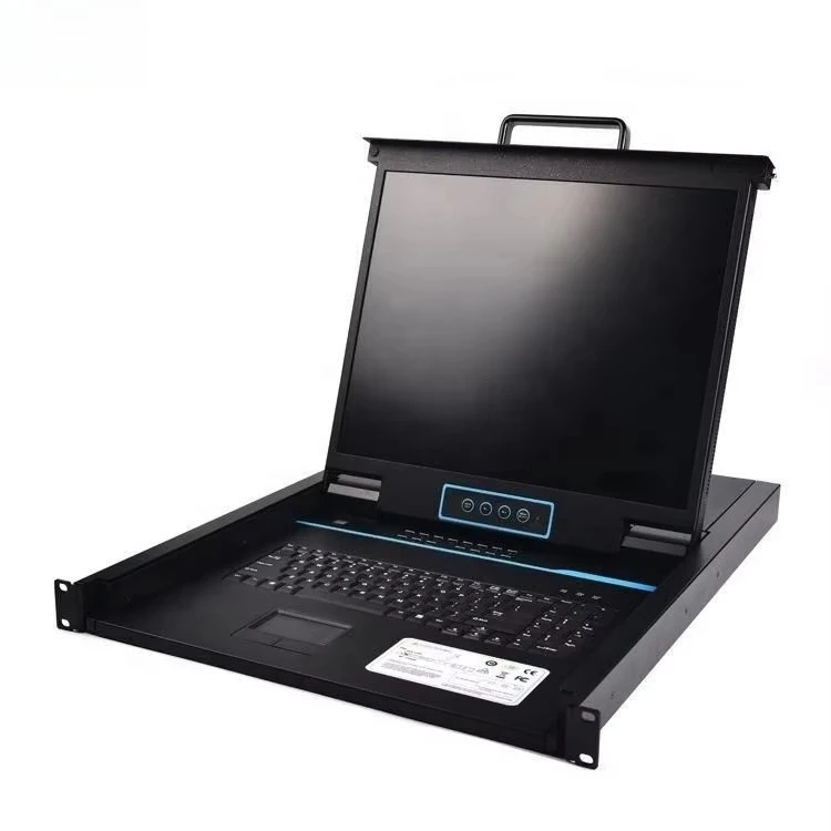 

1U 19inch LCD IP KVM Switch 32 Port Console Digital Kvm Over Ip