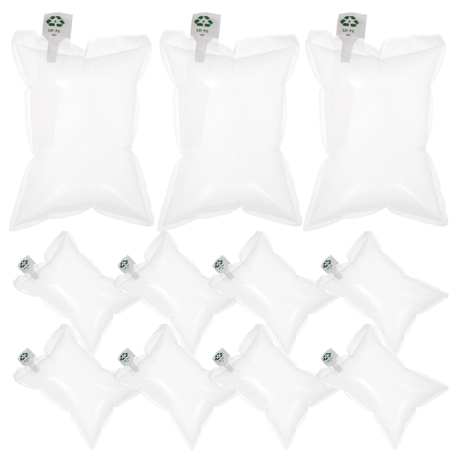 

100 Pcs Shockproof Packing Inflatable Bags Nylon Co-extruded Film Hat Packaging