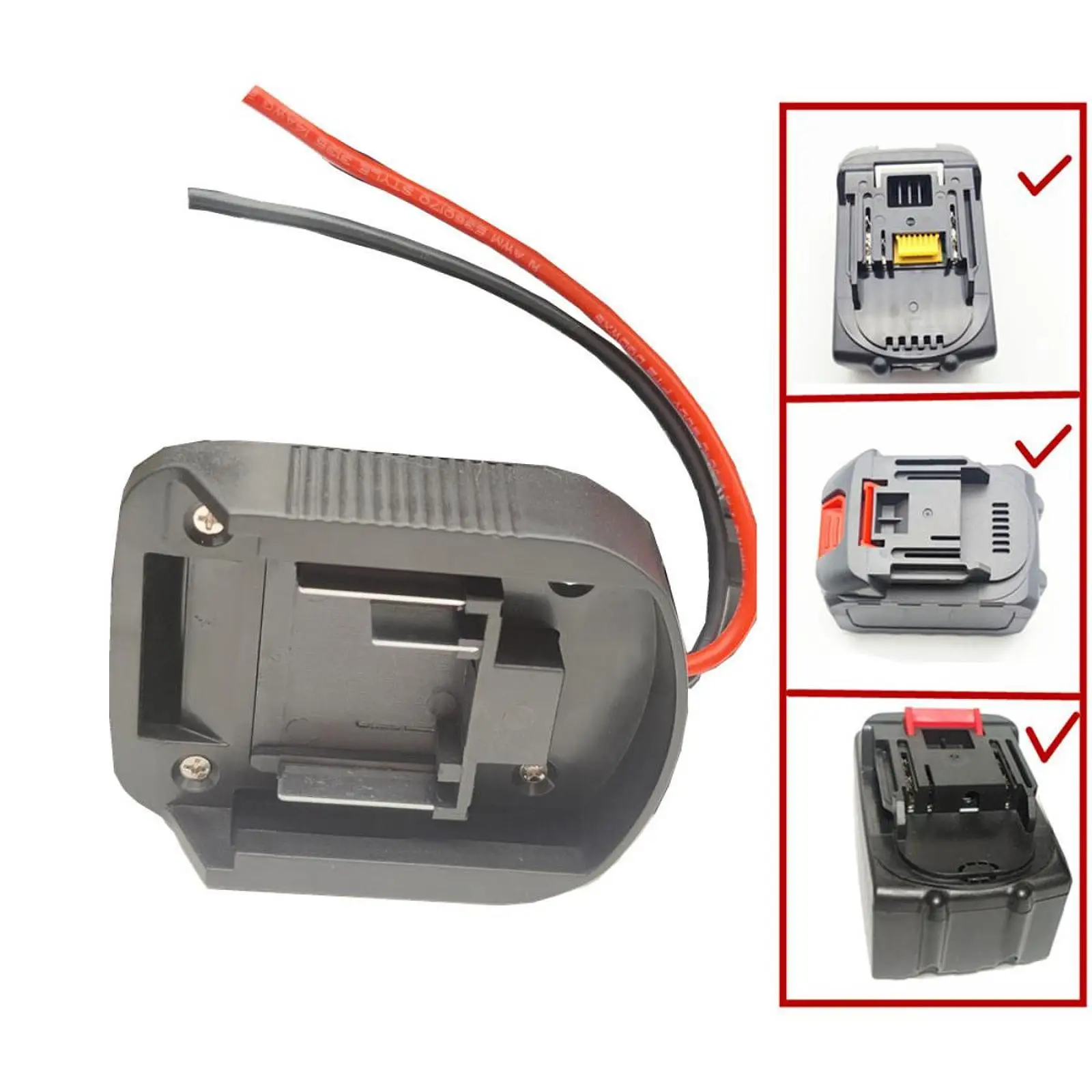 Battery Cable Output Connector Output Line Adapter Battery Tool Compact Size