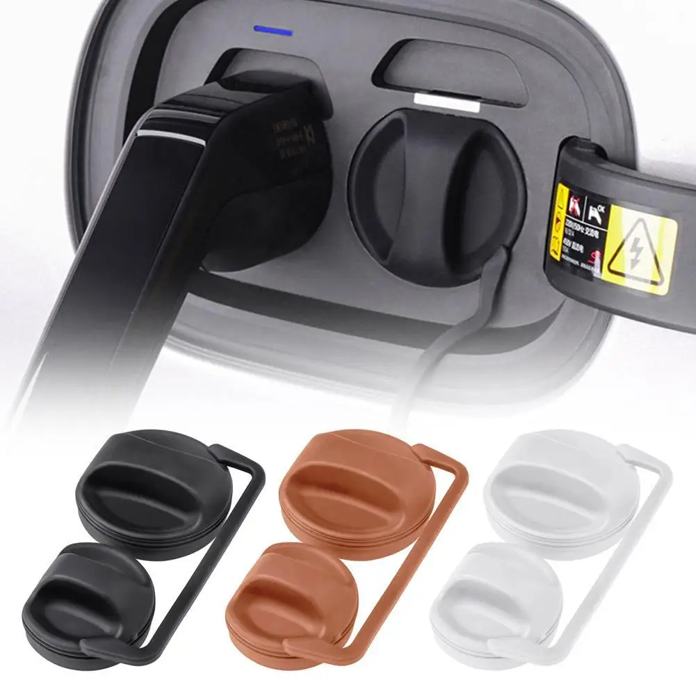 For Leading Ideal LiXiang L7 L8 L9 Car Charging Port Waterproof Cover Anti-dust Rubber Protective Cover Car Accessories