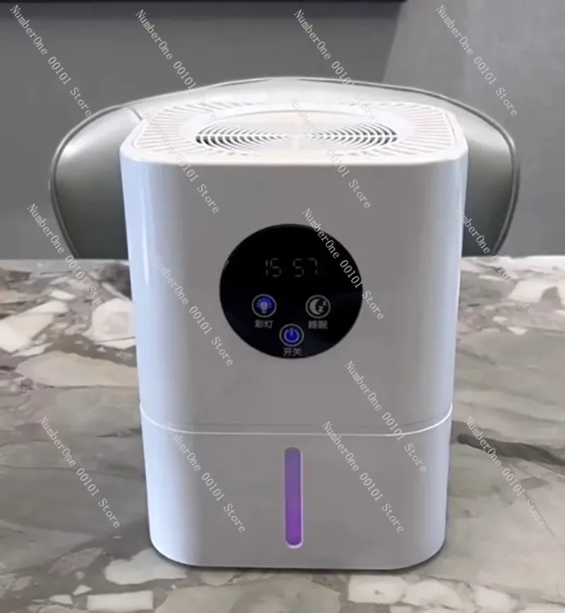 Home Dehumidifier for Bedroom, Portable Air Dryer with Moisture Absorption for Indoor Closet Bathroom Drying, Quiet