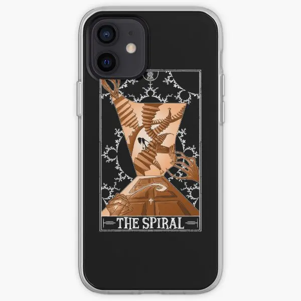 The Spiral Tarotesque Dark Iphone  Phone Case Customizable for iPhone 11 12 13 14 Pro Max Mini X XS XR Max 6 6S 7 8 Plus Pattern