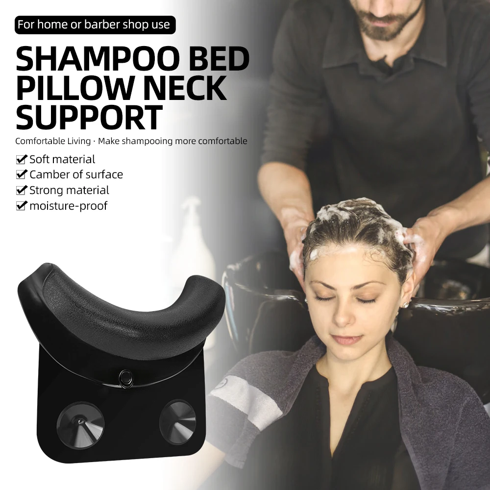 

Silicone Hair Sink Neck Cushion Gel Soft Thick Comfort Pad Non-Slip for Home Hair Wash Salon Use