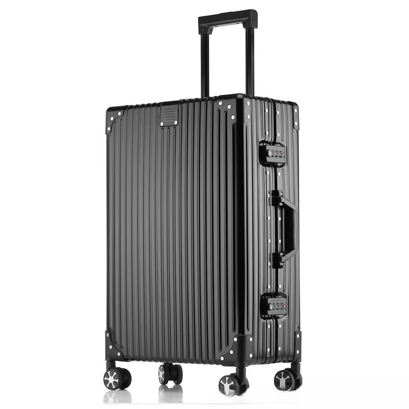 

Luggage 20-inch universal wheel, suitcase, metal tie rod, student password case