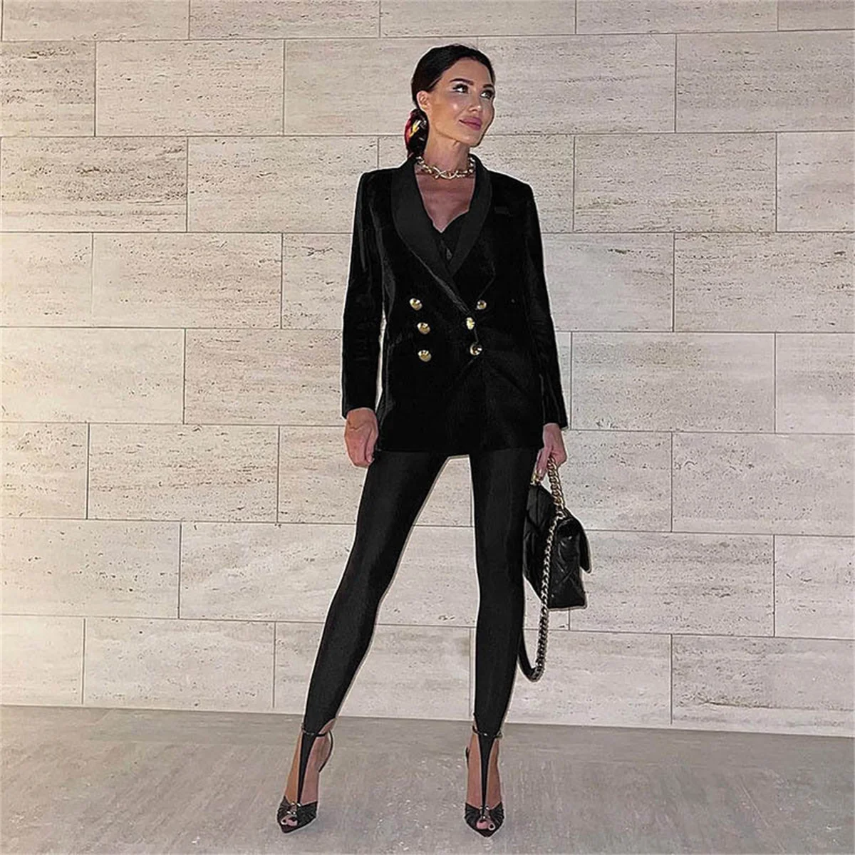 Koreanische Mode Winter Schwarz Schlank Hohe Taille Dünne Y2K Frauen Enge Hosen Sexy Glitter Casual Club 2025, Leggings Hosen Lange