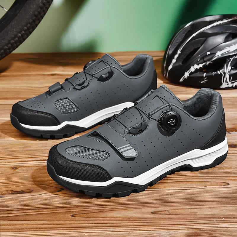 

Профессиональная велосипедная обувь унисекс, новая дышащая четырехсезонная противоскользящая износостойкая удобная обувь для горной езды