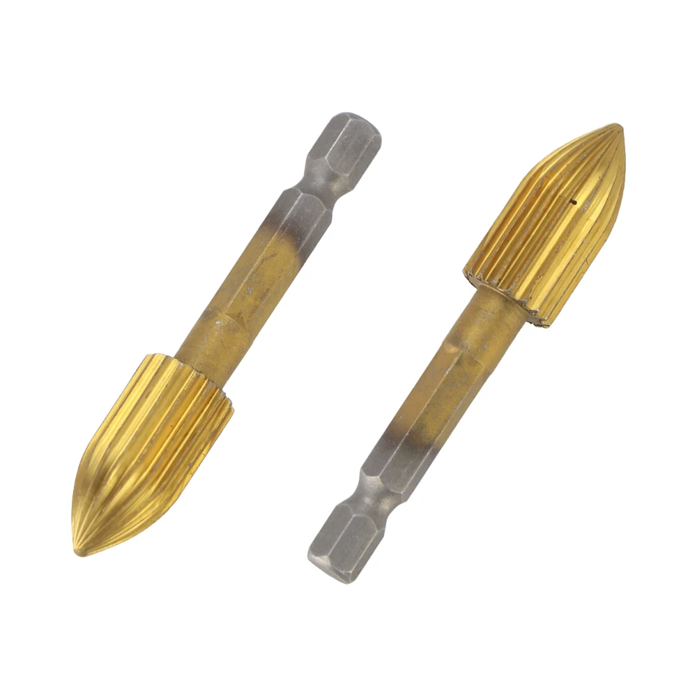 회전 파일 버 세트 5개 고속강 연마 헤드 금속용 회전 파일 세트 특수형 회전 파일 비트