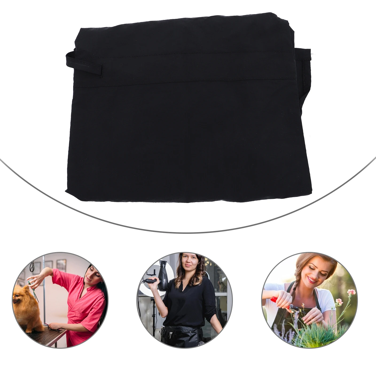 

Pet Uniform Waterproof Nylon Work Clothes Anti Static Apron Coveralls Pet Shop Bath Smock Salon Barber