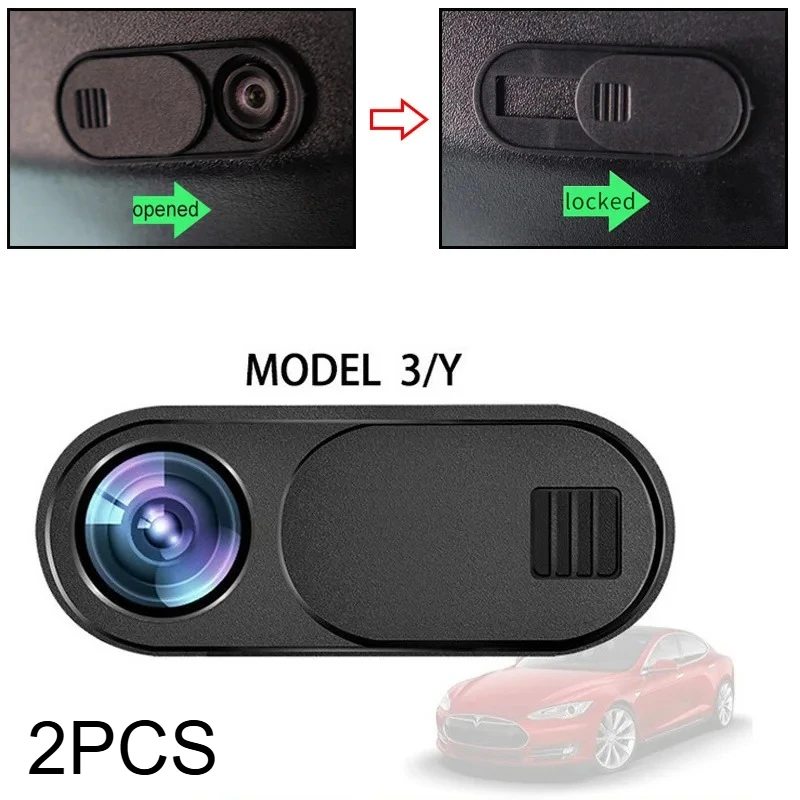 

Privacy Protector Camera Cover For Tesla Model 3 Model Y Accessories Phone Webcam Slide Blocker for Tesla Model 3 2017-2023