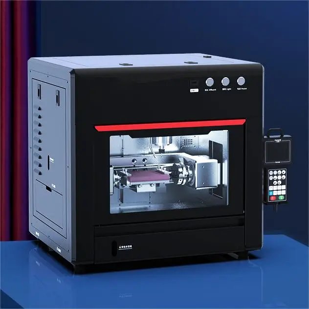 High precision numerical control gem jewelry engraving engraving machine metal gold silver jade agate