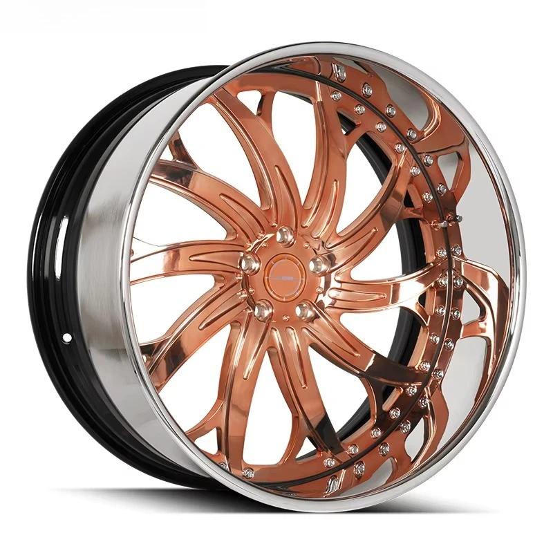 

Custom 2 Piece 3 Piece Forged Alloy Deep Concave Dish 20 22 24 26 Inch 5x114.3 5x112 6x130 5x130 5x120 5x127 Chrome Wheel Rims