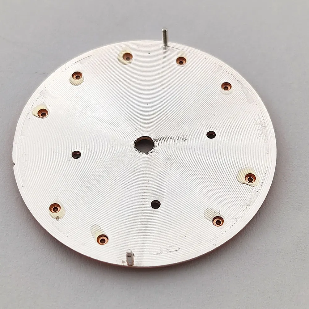 Quadrante vk63 Quadrante dell'orologio da 29 mm Quadrante con diamante tigre adatto al movimento al quarzo Vk63 Parti di ricambio dell'orologio Accessori di alta qualità