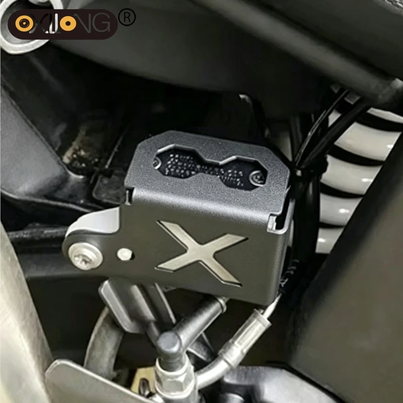 Motorcycle Rear Brake Fluid Reservoir Protection Guard For VOGE DS525X DS625X DS800X 525 625 DSX 800DSX Rally DS525X 500AC 525AC