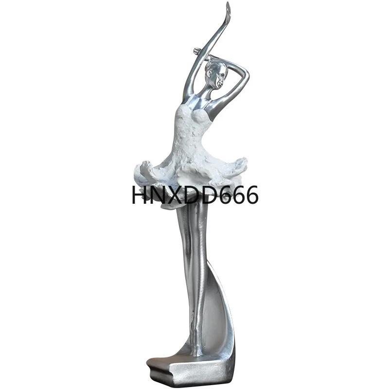 

Nordic art, cute and girlish, ballet girl small figurine, creative children's room desktop decoration gift