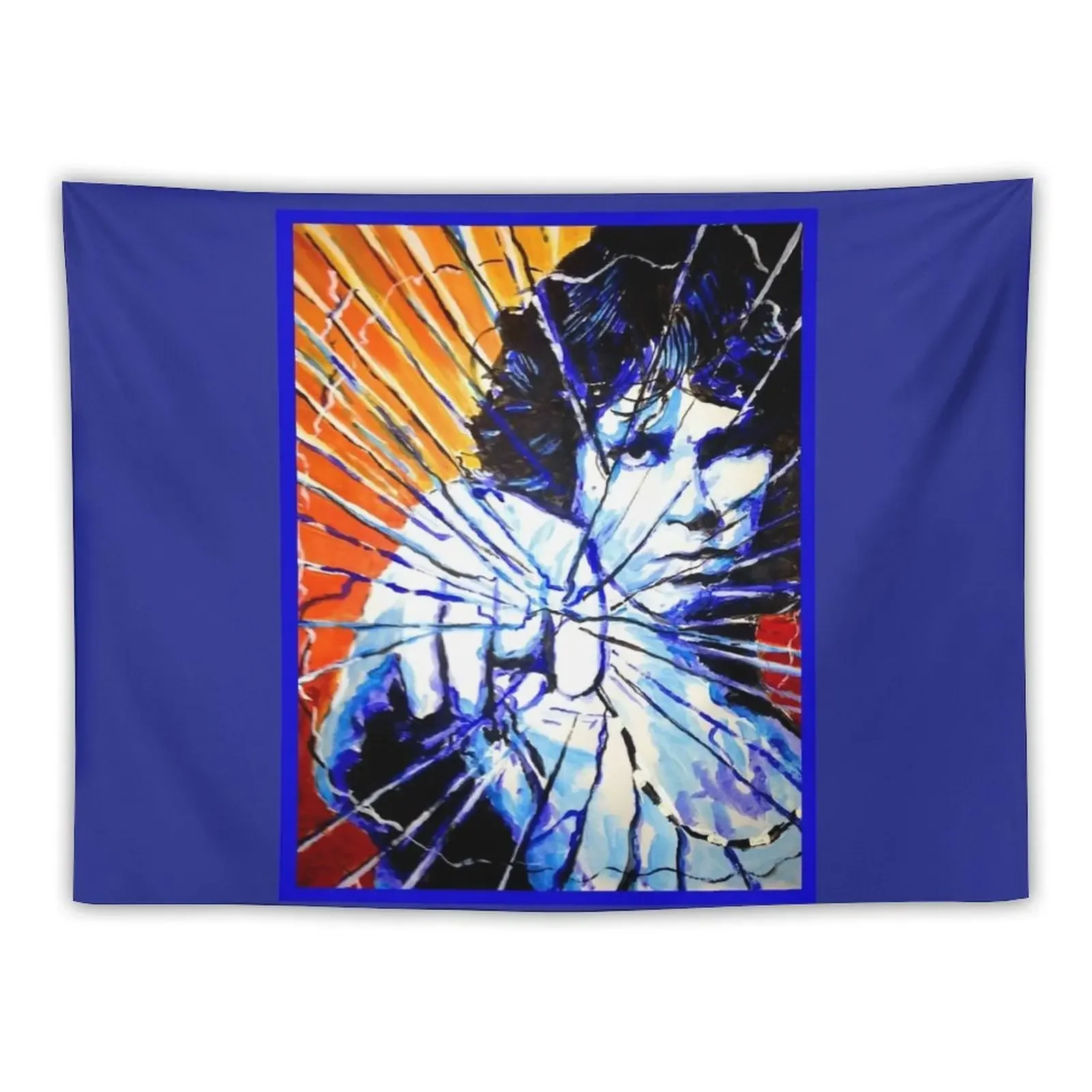 Blue Sunday Tapestry Home Decorations Aesthetic Cute Room Decor Tapestry